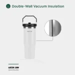 ماگ خلاء گرین لاین مدل Vacuum Tumbler — نگهداری دما بهینه با طراحی هوشمند - تصویر 3