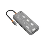 هاب ۱۰ پورت USB-C آیزن 10in1 EUH-01 – مشکی