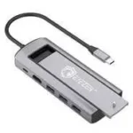 هاب ۶ پورت USB-C آیزن Eyezen 6in1 HUB EUH-02 – مشکی