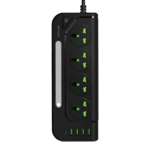 پریز برق گرین لاین GS-100 – توان ۳۰۰۰ وات با پورت USB-A و USB-C