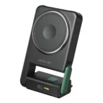 پاور بانک Green Lion Rotex MagSafe 10000mAh – شارژ سریع و بی‌سیم با طراحی چرخشی و نمایشگر دیجیتال