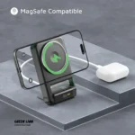 پاور بانک Green Lion Rotex MagSafe 10000mAh – شارژ سریع و بی‌سیم با طراحی چرخشی و نمایشگر دیجیتال - تصویر 3