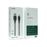 کابل Green Lion USB-A به USB-C با روکش PVC – ۱ متر مشکی - تصویر 2
