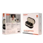 میکروفون یقه‌ای بی‌سیم پرودو مدل Porodo Lavalier Microphone PD-WMDMIC – اتصال دوگانه USB-C و لایتنینگ - تصویر 2