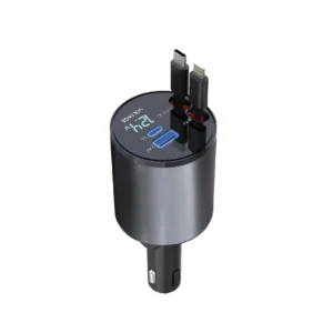 شارژر فندکی خودرو گرین لاین ۴ در ۱