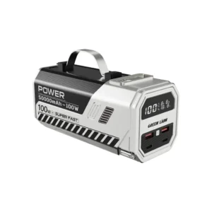 پاوربانک Green Lion ۵۰٬۰۰۰ mAh ۱۰۰ وات – نقره‌ای