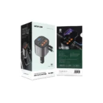 شارژر فندکی خودرو گرین لاین FM قابل جمع‌شدن 50W – مشکی - تصویر 2