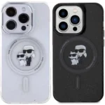 قاب کارل لاگرفلد با مگ سیف اکلیلی Karl Lagerfeld Magsafe Glitter