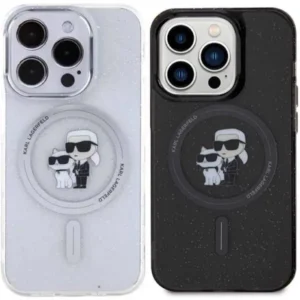 قاب کارل لاگرفلد با مگ سیف اکلیلی Karl Lagerfeld Magsafe Glitter