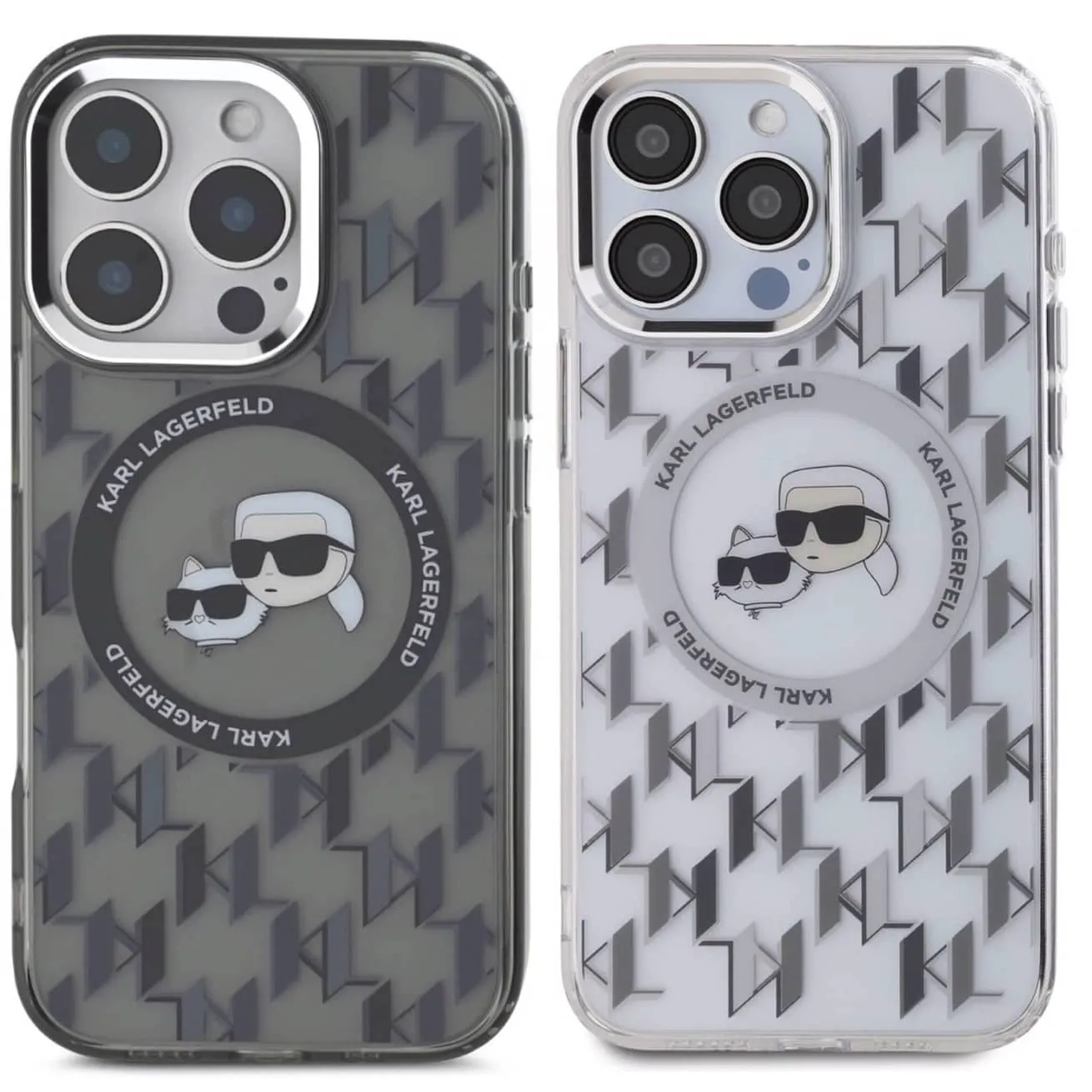 karl-lagerfeld-magsafe-shatranji-case قاب کارل لاگرفلد با مگ سیف شطرنجی Karl Lagerfeld Magsafe Shatranji - تصویر 1