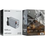 شارژر دیواری 67 وات گرین لاین مدل Green Lion GaN Premium PD 67W UK Plug - تصویر 3