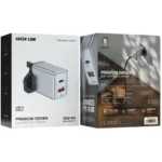 شارژر دیواری گرین لاین سری Premium مدل GNPD20W2UKGY با دو پورت 20 وات - تصویر 3