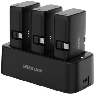 پک سه عددی پاوربانک و شارژر گرین لاین Green Lion 3in1 Power Bank Station GN3IN1PB5KBk