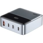 شارژردیواری گرین لاین مدل Green Lion 100W GaN Premium UK Plug